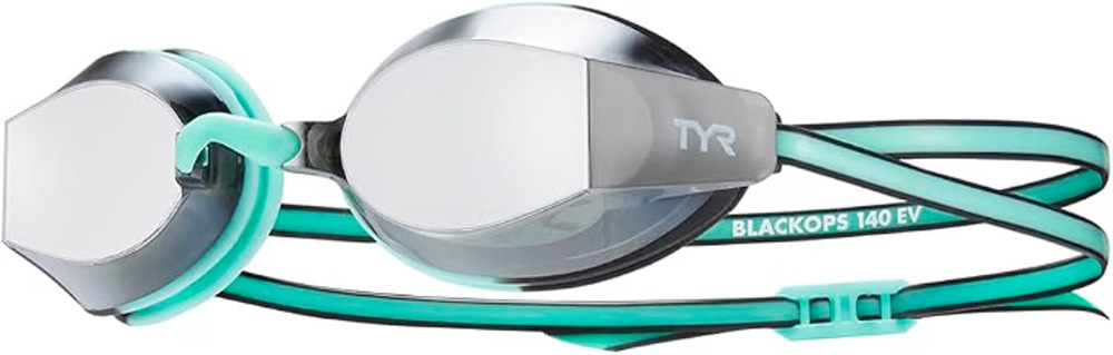 TYR Blackops 140 EV Racing Mirrored Swim Goggles NEW IN CASE